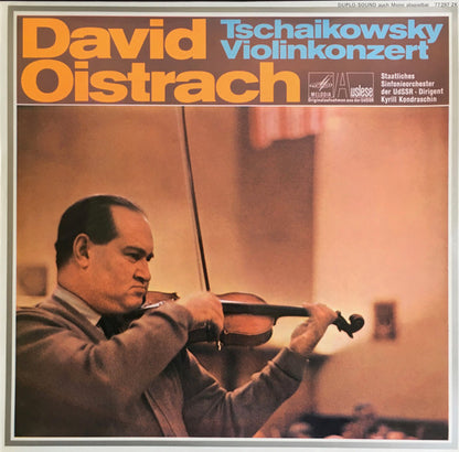 Pyotr Ilyich Tchaikovsky / David Oistrach, Kiril Kondrashin, Russian State Symphony Orchestra : Violinkonzert (LP)