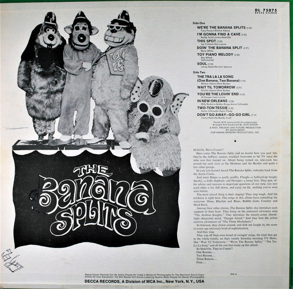 The Banana Splits : We're The Banana Splits (LP, Album)