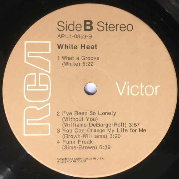 White Heat (4) : White Heat (LP, Album)