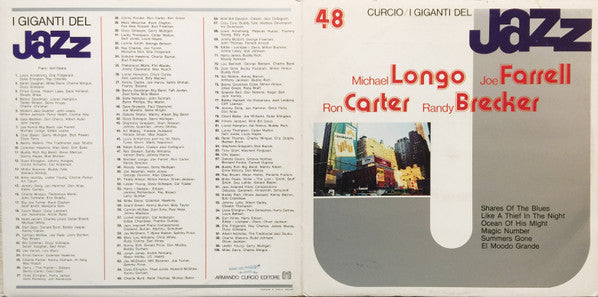 Michael Longo / Joe Farrell / Ron Carter / Randy Brecker : I Giganti Del Jazz Vol. 48 (LP, Album, RE)