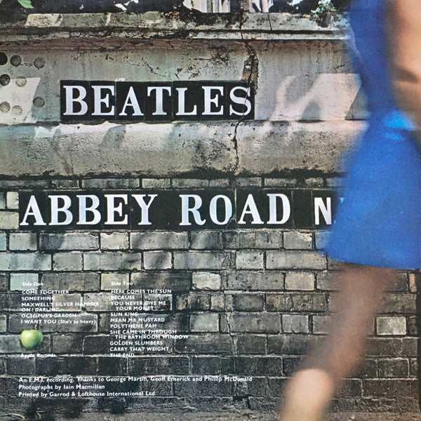 The Beatles : Abbey Road (LP, Album, RP, 2nd)