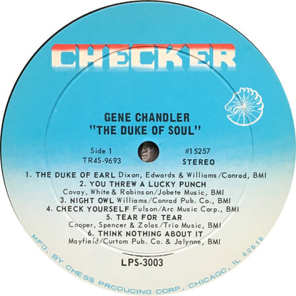 Gene Chandler : The Duke Of Soul (LP, Comp)