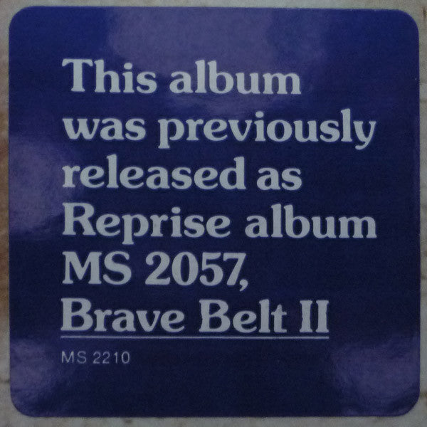 Randy Bachman - C.F. Turner - Rob Bachman With Chad Allan : As Brave Belt (LP, Album, RE, Ter)