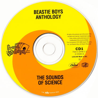 Beastie Boys : Anthology: The Sounds Of Science (2xCD, Comp, Ltd, Dig)