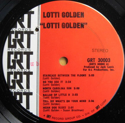 Lotti Golden : Lotti Golden (LP, Album)