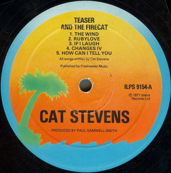 Cat Stevens : Teaser And The Firecat (LP, Album, RE, Gat)