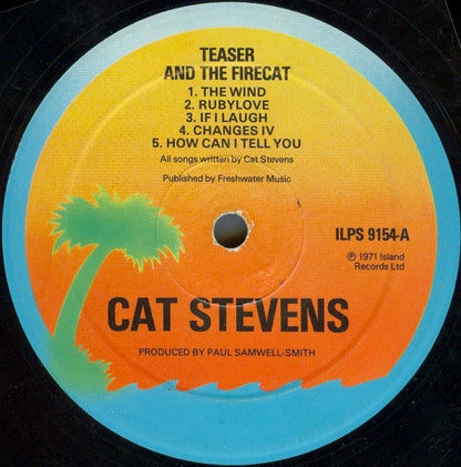 Cat Stevens : Teaser And The Firecat (LP, Album, RE, Gat)