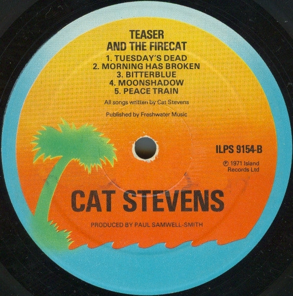 Cat Stevens : Teaser And The Firecat (LP, Album, RE, Gat)