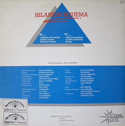 Hilarion Nguema : Crise Économique (LP, Album)