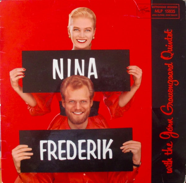 Nina & Frederik With Jørn Grauengaards Kvintet : Nina & Frederik With The Jørn Grauengaard Quintet (LP, Album)