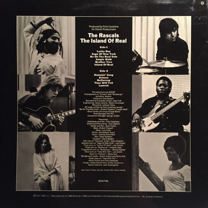 The Rascals : The Island Of Real (LP, Album)
