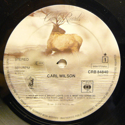 Carl Wilson : Carl Wilson (LP, Album)