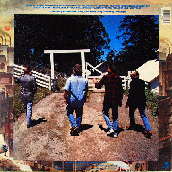 Crosby, Stills, Nash & Young : American Dream (LP, Album, SP )