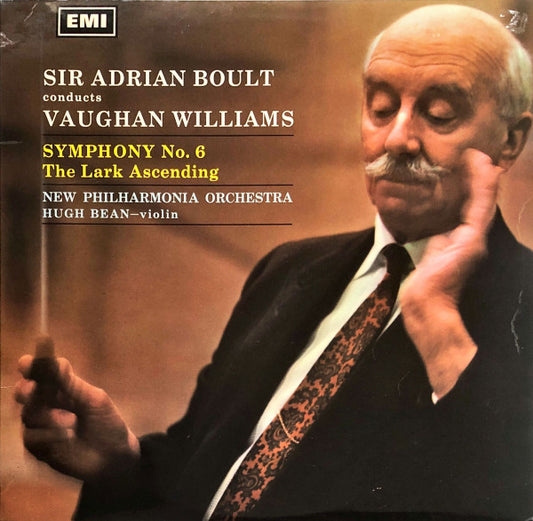 Sir Adrian Boult conducts Ralph Vaughan Williams : Symphony No. 6, The Lark Ascending (LP, RP)