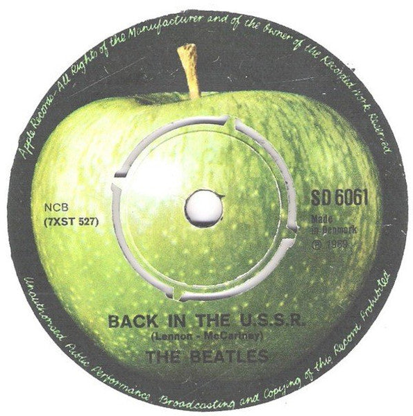 The Beatles : Back In The U.S.S.R. / Don't Pass Me By (7", Single)