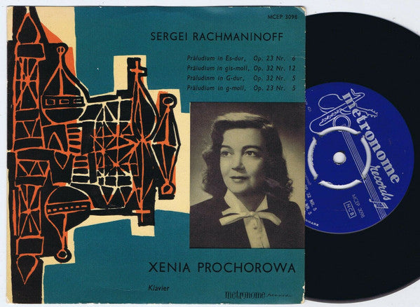 Xenia Prochorowa : Sergei Rachmaninoff (7", EP)