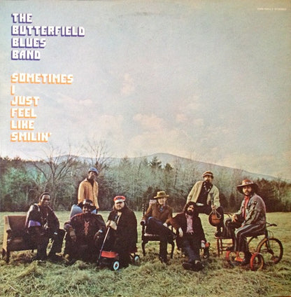 The Paul Butterfield Blues Band : Sometimes I Just Feel Like Smilin' (LP, Album, San)