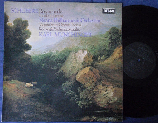 Franz Schubert - Wiener Philharmoniker, Wiener Staatsopernchor, Karl Münchinger : Rosamunde, Fürstin Von Zypern - Ouvertüre Zu "Die Zauberharfe" (LP)