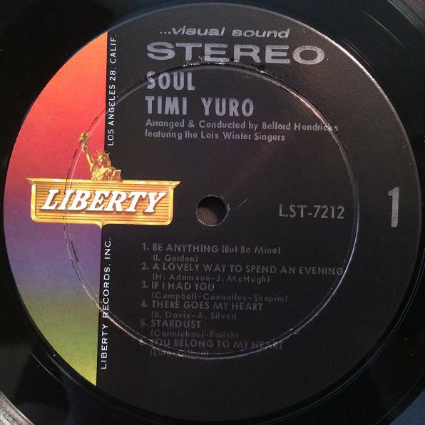 Timi Yuro : Soul! (LP, Album)