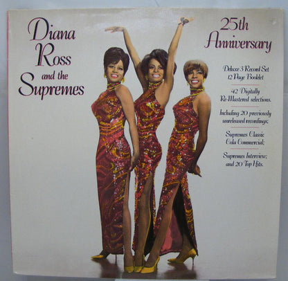 The Supremes : 25th Anniversary (3xLP, Comp, RM)