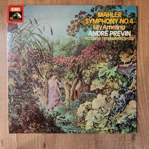 Gustav Mahler, Elly Ameling, André Previn, Pittsburgh Symphony Orchestra : Symphony No.4 (LP, RE, RP,  )