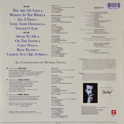 Michael Franks : Blue Pacific (LP, Album)