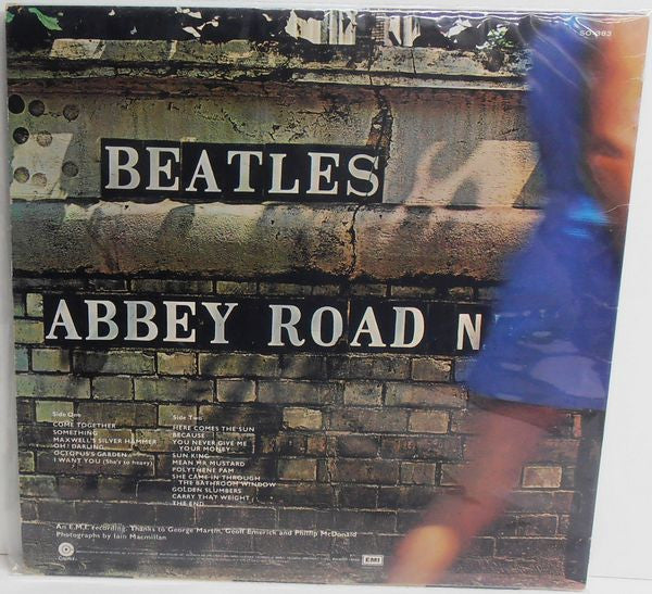 The Beatles : Abbey Road (LP, Album, RE, Win)