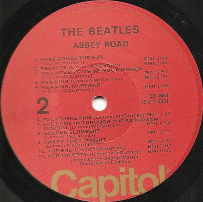 The Beatles : Abbey Road (LP, Album, RE, Win)