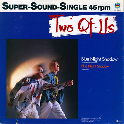 Two Of Us : Blue Night Shadow (12", Maxi, Blu)