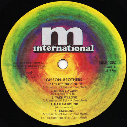 Gibson Brothers : By Night (LP, Album, Gat)