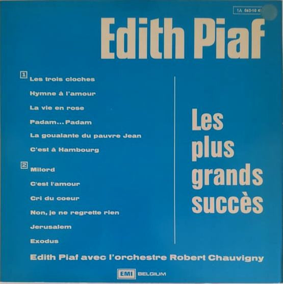 Edith Piaf : Les Plus Grands Succès (LP, Comp, RE)