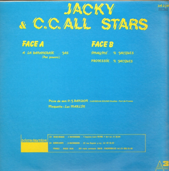 Jacky All Stars / C.C. All Stars : Jacky & C.C. All Stars (LP)