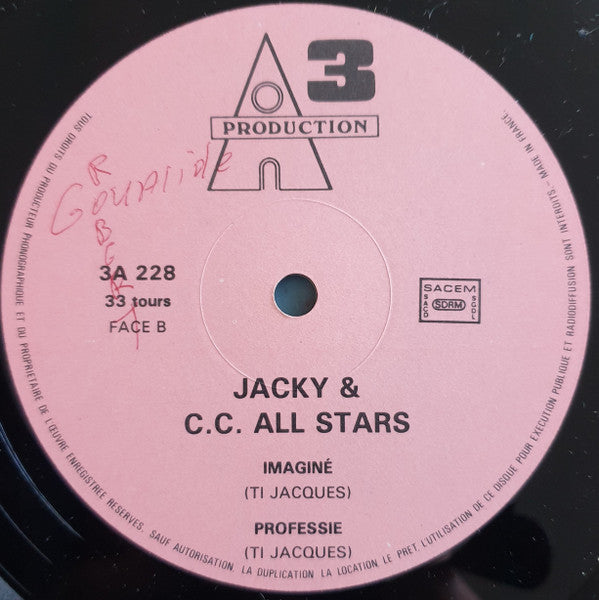 Jacky All Stars / C.C. All Stars : Jacky & C.C. All Stars (LP)