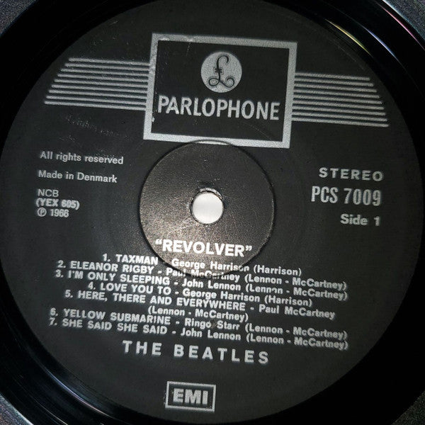 The Beatles : Revolver (LP, Album, Mono)