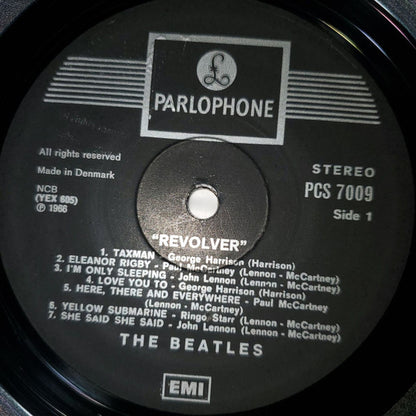 The Beatles : Revolver (LP, Album, Mono)