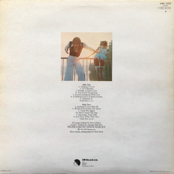 Steve Harley & Cockney Rebel : Love's A Prima Donna (LP, Album)