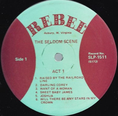 The Seldom Scene : Act 1 (LP, Album)