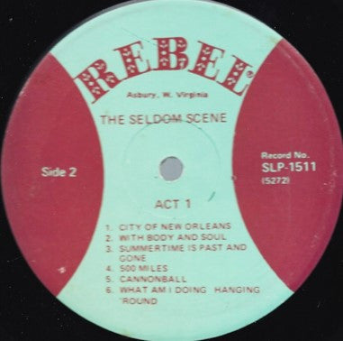 The Seldom Scene : Act 1 (LP, Album)