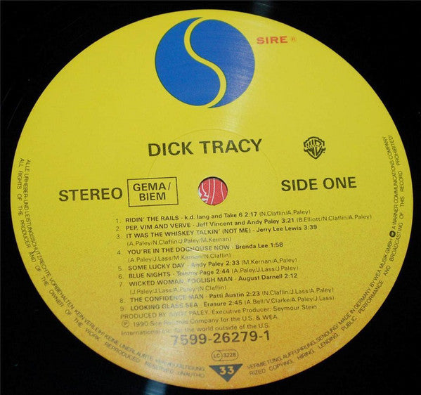 Various : Dick Tracy (LP, Comp)