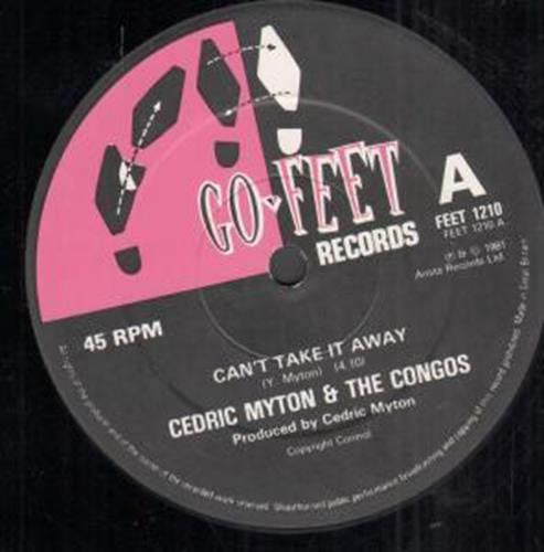 Cedric Myton & The Congos : Can't Take It Away (12", Single)