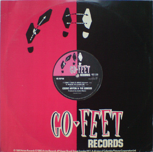 Cedric Myton & The Congos : Can't Take It Away (12", Single)