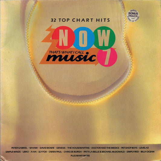 Various : Now That's What I Call Music 7 (2xLP, Album, Comp, EMI)