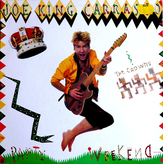 Joe King Carrasco & The Crowns : Party Weekend (LP, Album, Pin)