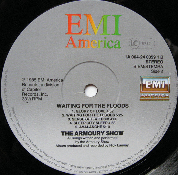 The Armoury Show : Waiting For The Floods (LP, Album)