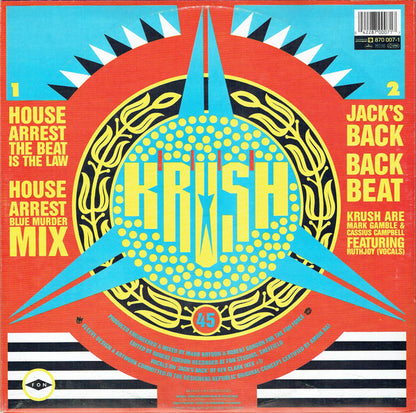 Krush : House Arrest (12", EP)