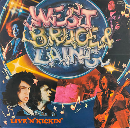 West, Bruce & Laing : Live 'N' Kickin' (LP, Album)