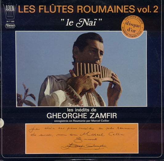 Gheorghe Zamfir : Les Flûtes Roumaines Vol. 2 (LP, Album, RE)