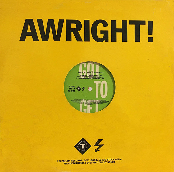 Rob 'N' Raz : Got To Get (12")