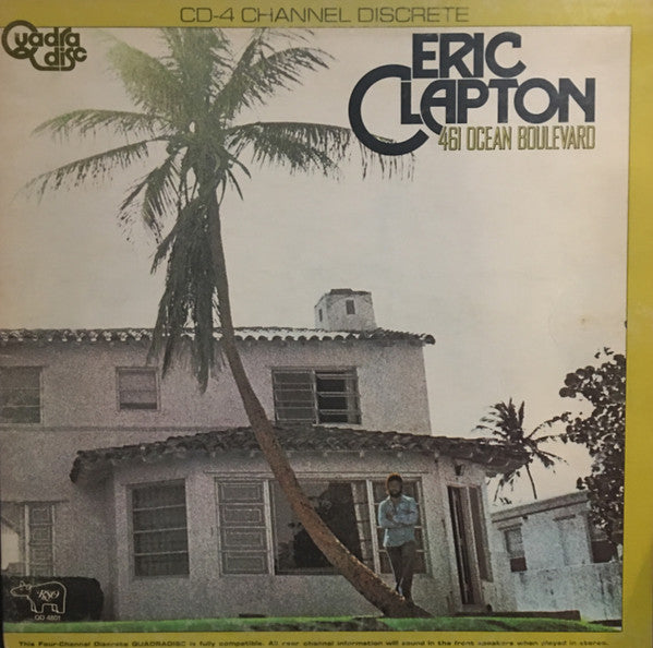 Eric Clapton : 461 Ocean Boulevard (LP, Album, Quad, CD-)