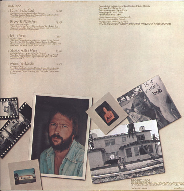 Eric Clapton : 461 Ocean Boulevard (LP, Album, Quad, CD-)